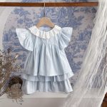 【73-100cm】セットアップ ベビー スウィート フリル - 画像 (4)