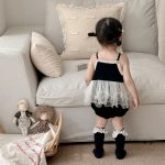 【66-90cm】ロンパースワンピース ベビー チュール - 画像 (6)