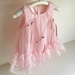 【73-100cm】ワンピース 蝶結び チュール スウィート - 画像 (4)