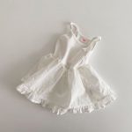 【80-130cm】ワンピース 女の子 無地 キャミソール おしゃれ - 画像 (4)