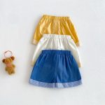 【73-110cm】ショートパンツ ベビー カートゥーン プリント - 画像 (5)