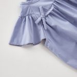 【66-100cm】ロンパース ベビー リボン付き クルーネック - 画像 (8)