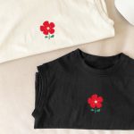【80-150cm】タンクトップキッズ 花柄 プリント - 画像 (7)