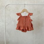 【66-100cm】セットアップ  ベビー キャミ ナチュラル - 画像 (7)