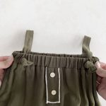 【66-100cm】ロンパースORサロペットORTシャツ カジュアル ボーダー - 画像 (17)