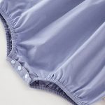 【66-100cm】ロンパース ベビー リボン付き クルーネック - 画像 (5)