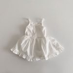 【80-130cm】ワンピース 女の子 無地 キャミソール おしゃれ - 画像 (5)
