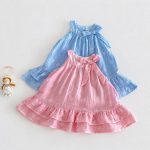 【73-120cm】ワンピース ベビー 女の子 小花柄 蝶結び 総柄 - 画像 (6)