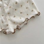 【73-100cm】セットアップ ベビー ソフト 花柄 - 画像 (8)