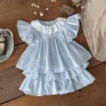 【73-100cm】セットアップ ベビー スウィート フリル - 画像 (7)