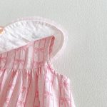 【73-120cm】ワンピース ベビー 女の子 おしゃれ ノースリーブ 蝶結び - 画像 (6)