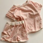 【66-90cm】セットアップ ベビー ボーダー カジュアル - 画像 (8)