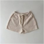【80-130cm】半袖セットアップ キッズ服 ナチュラル カジュアル - 画像 (8)