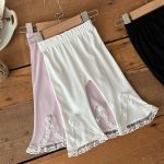 【73-100cm】パンツ ベビー レース フリル スリット 九分丈 - 画像 (13)