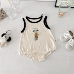 【66-90cm】ロンパース ベビー 犬柄 キュート - 画像 (4)