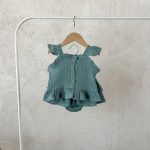 【66-100cm】セットアップ  ベビー キャミ ナチュラル - 画像 (8)