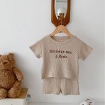 【66-100cm】セットアップ Emmene ワッフル - 画像 (8)