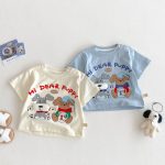 【73-120cm】半袖Ｔシャツ ベビー イヌ 可愛い - 画像 (3)