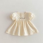 【73-110cm】ワンピース ベビー おしゃれ 花柄 - 画像 (5)