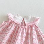 【73-120cm】ワンピース ベビー 女の子 おしゃれ ノースリーブ 蝶結び - 画像 (9)