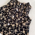 【66-100cm】セットアップ ベビー ノースリーブ 小花柄 - 画像 (10)