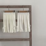 【73-100cm】七分丈パンツ ベビー 蝶結びリブ - 画像 (7)