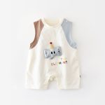 【66-90cm】オールインワン 可愛い ゾウ柄 - 画像 (4)