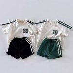 【73-120cm】セットアップ 10ロゴ ルーズ 上下セット - 画像 (2)