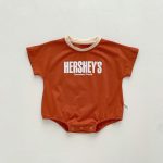【66-90cm】ロンパース ベビー アルファベットプリント - 画像 (8)