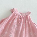 【73-120cm】ワンピース ベビー 女の子 小花柄 蝶結び 総柄 - 画像 (10)