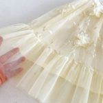 【73-120cm】ワンピース ベビー 女の子 チュール ジャカード - 画像 (8)