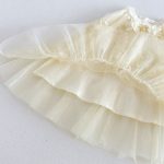 【73-120cm】ワンピース ベビー 女の子 チュール ジャカード - 画像 (9)