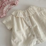 【73-100cm】シャツ ベビー フリル パフスリーブ - 画像 (13)