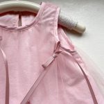 【73-100cm】ワンピース 蝶結び チュール スウィート - 画像 (9)