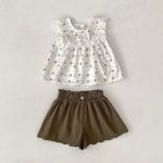 【73-110cm】セットアップ ベビー 小花柄 ゆったり - 画像 (9)