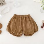 【73-100cm】セットアップ ベビー キャミチェックトップス&バルーンパンツ - 画像 (4)