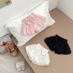 【73-120cm】ショートパンツ ベビー 女の子 可愛い リボン付き - 画像 (4)