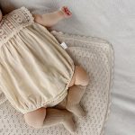 【66-90cm】ロンパース レース切り替え ノースリーブ - 画像 (12)