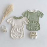 【66-100cm】セットアップ フリル ニット ナチュラル - 画像 (10)
