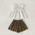 【73-110cm】セットアップ ベビー 小花柄 ゆったり - 画像 (10)