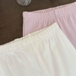 【73-100cm】パンツ ベビー レース フリル スリット 九分丈 - 画像 (15)