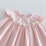 【73-120cm】ワンピース ベビー 女の子 バッグ付き フリルスリーブ - 画像 (12)