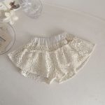 【73-100cm】セットアップ ベビー レース 透かし編み - 画像 (13)