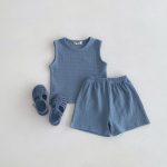 【80-130cm】セットアップ 男の子 快適 着回しプリーツ - 画像 (5)