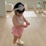 【66-90cm】セットアップ ベビー ボーダー キャミソール＆ショートパンツ - 画像 (11)