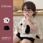 【73-110cm】セットアップ 可愛い ドッグ - 画像 (2)