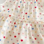 【73-120cm】セットアップ ベビー 女の子 ハート ノースリーブ - 画像 (10)