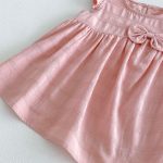 【73-120cm】ワンピース ベビー 女の子 フリルスリーブ 蝶結び - 画像 (12)