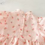 【66-90cm】ロンパース ベビー おしゃれ 総柄フラワー - 画像 (12)