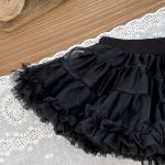 【66-120cm】トップス or フレアスカート ベビー 女の子 ドット レース襟 フリル袖 - 画像 (17)